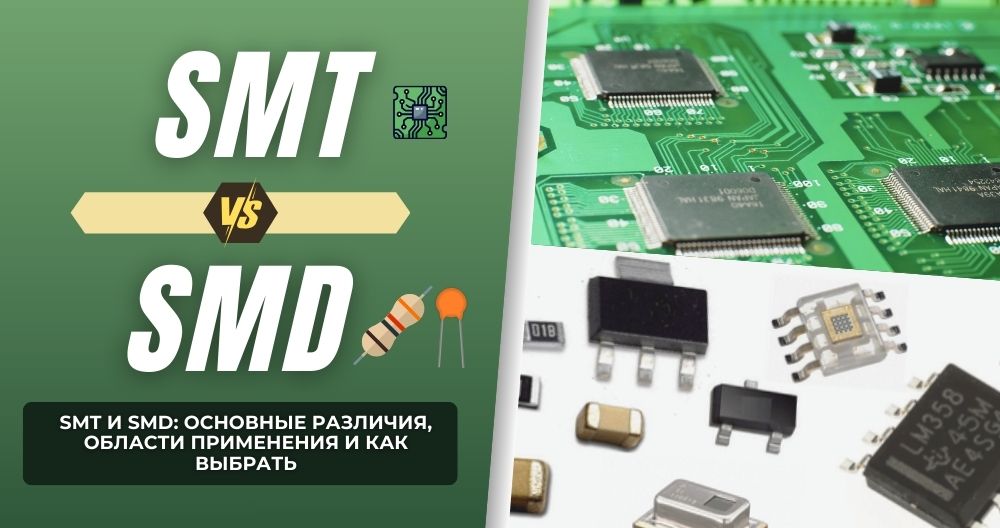 SMT vs SMD Key Differences, Applications, and How to Choose